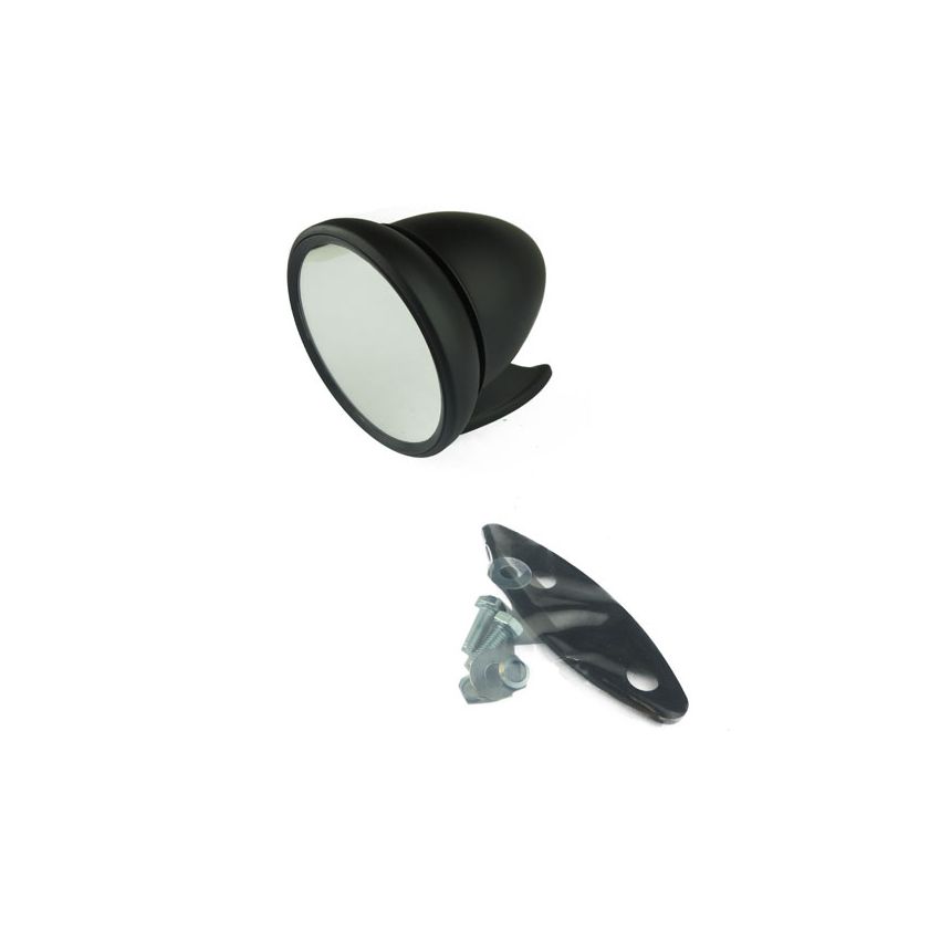 BULLET RACING MIRROR BLACK: