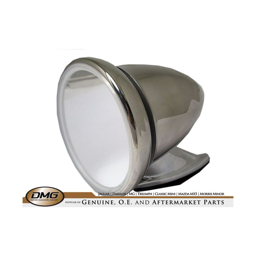 BULLET RACING MIRROR STAINLESS: