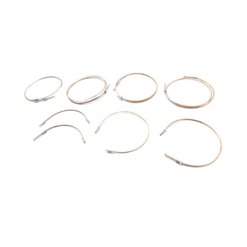  BRAKE PIPE SET RHD:  MORRIS MINOR