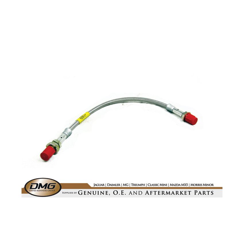 BRAKE HOSE S/STEEL:  TR4A, HERALD, SPITFIRE, STAG, GT6