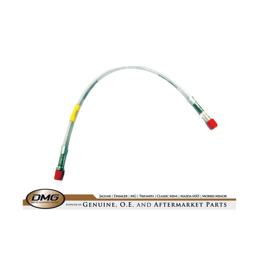 BRAIDED BRAKE HOSE:  TR4A, HERALD, SPITFIRE, GT6