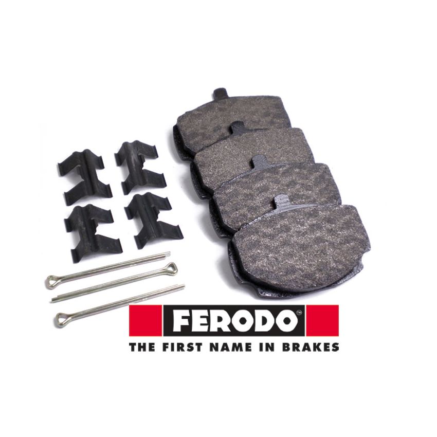 BRAKE PAD SET:  MGB 62-80