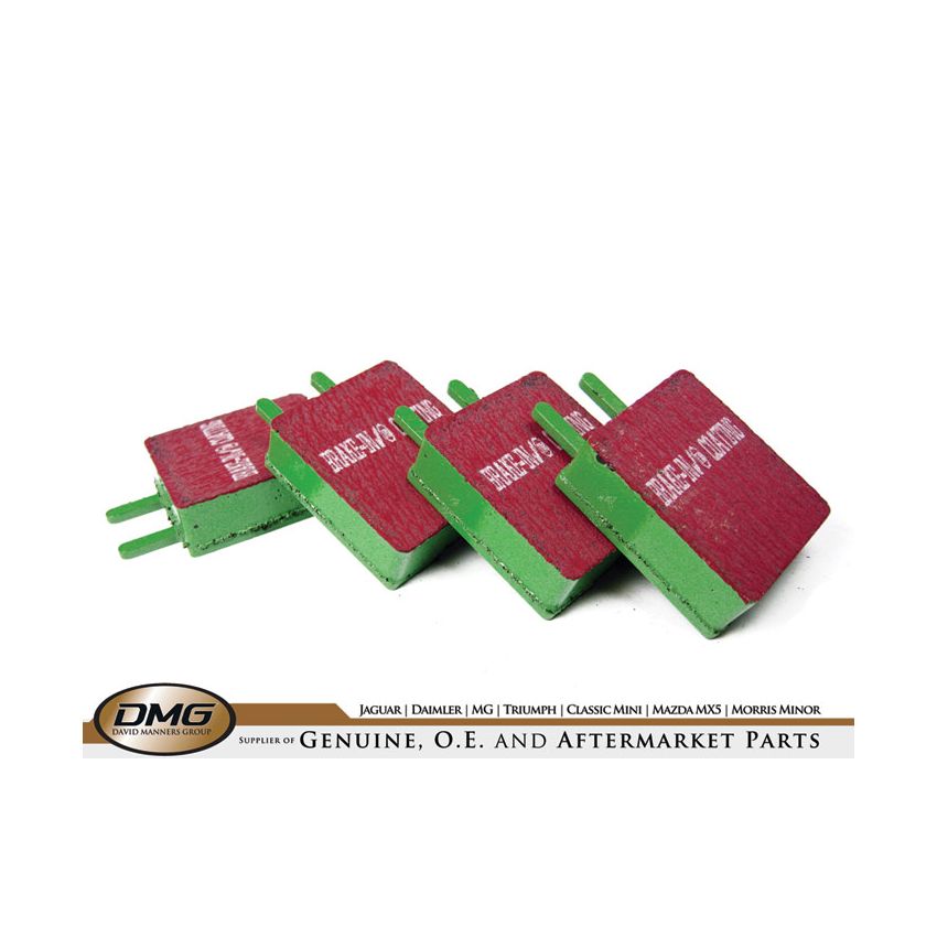 GREENSTUFF BRAKE PAD SET:  MGA TWINCAM