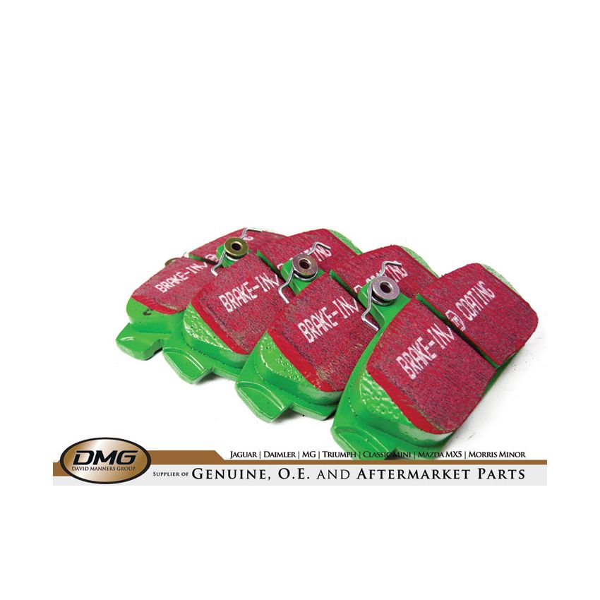 GREENSTUFF BRAKE PAD SET FRONT:  MGF MG TF
