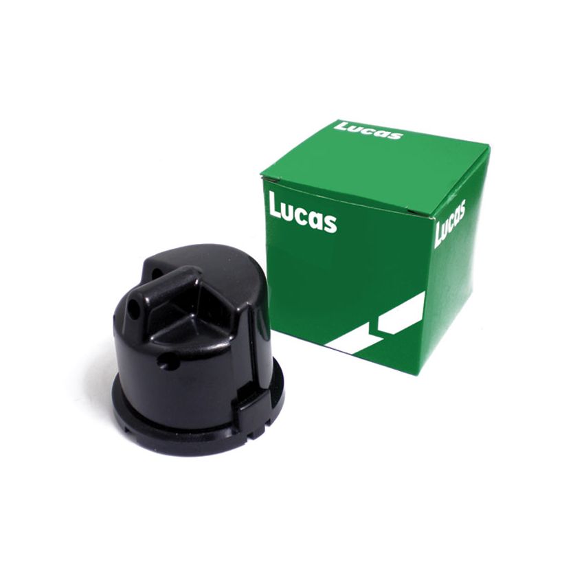 DISTRIBUTOR CAP (SIDE ENTRY):  TR2, TR3, TR3A, TR4, TR4A, HERALD EARLY