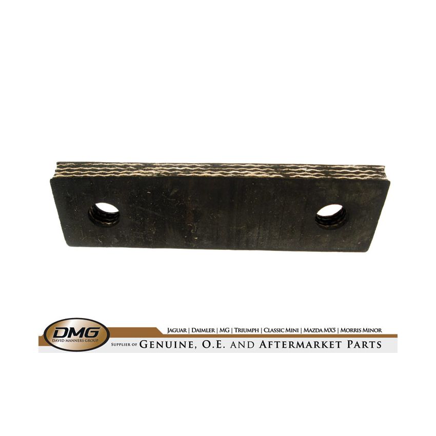 EXHAUST RUBBER STRAP (LONG):  TR2, TR3, TR3A, TR4, TR4A-TR5, TR6, SPIT