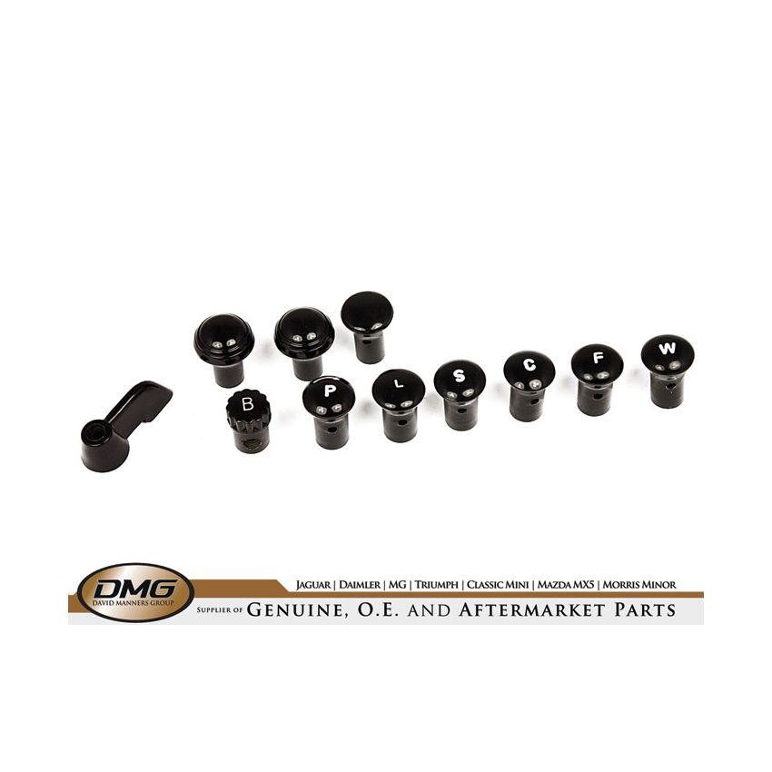 DASH KNOB SET:  MGA 55-62
