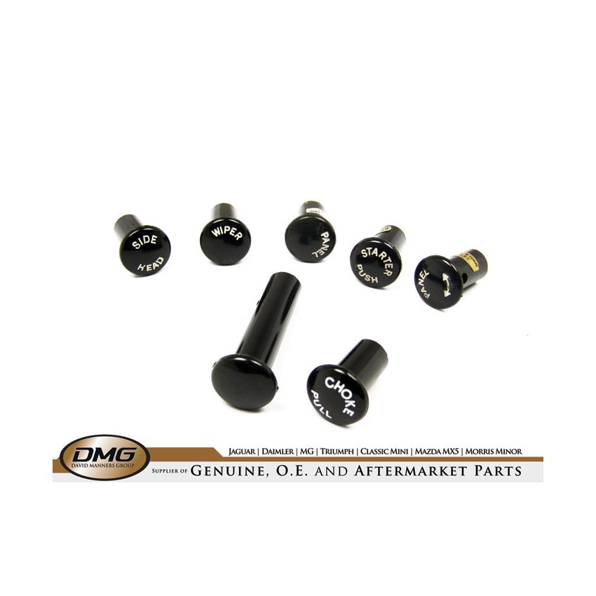 DASH KNOB SET:  TR2, TR3, TR3A