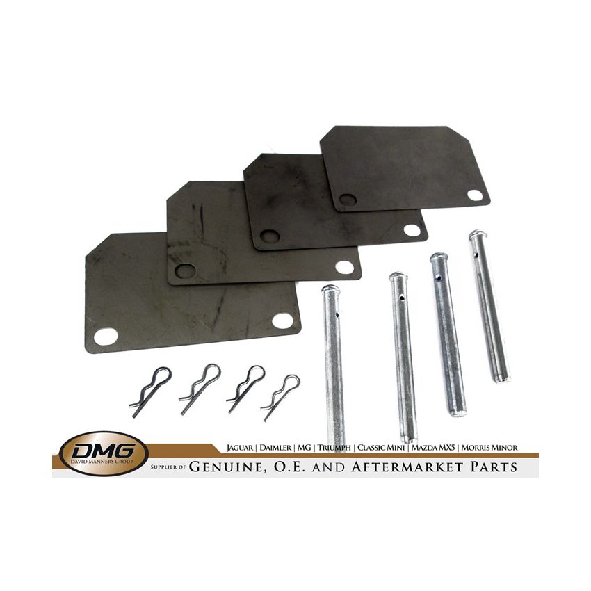PAD FITTING KIT 1/4 PIN:  VARIOUS
