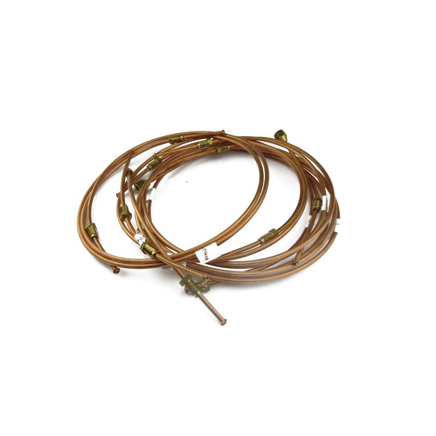 BRAKE PIPE SET LHD:  TR4