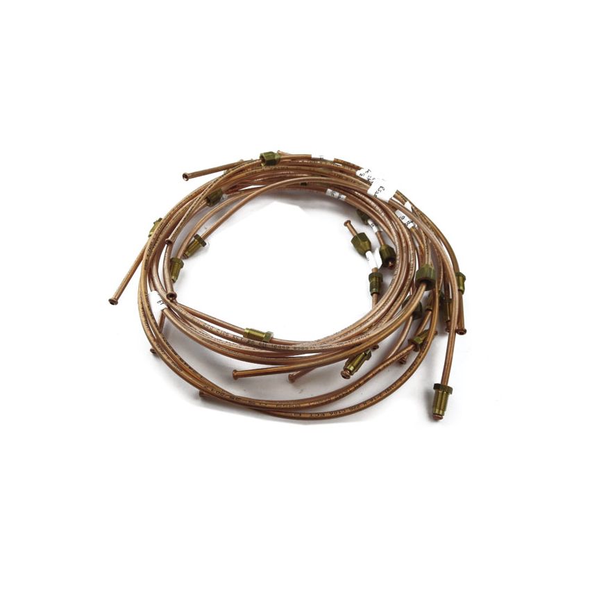 BRAKE PIPE SET LHD METRIC:  TR6