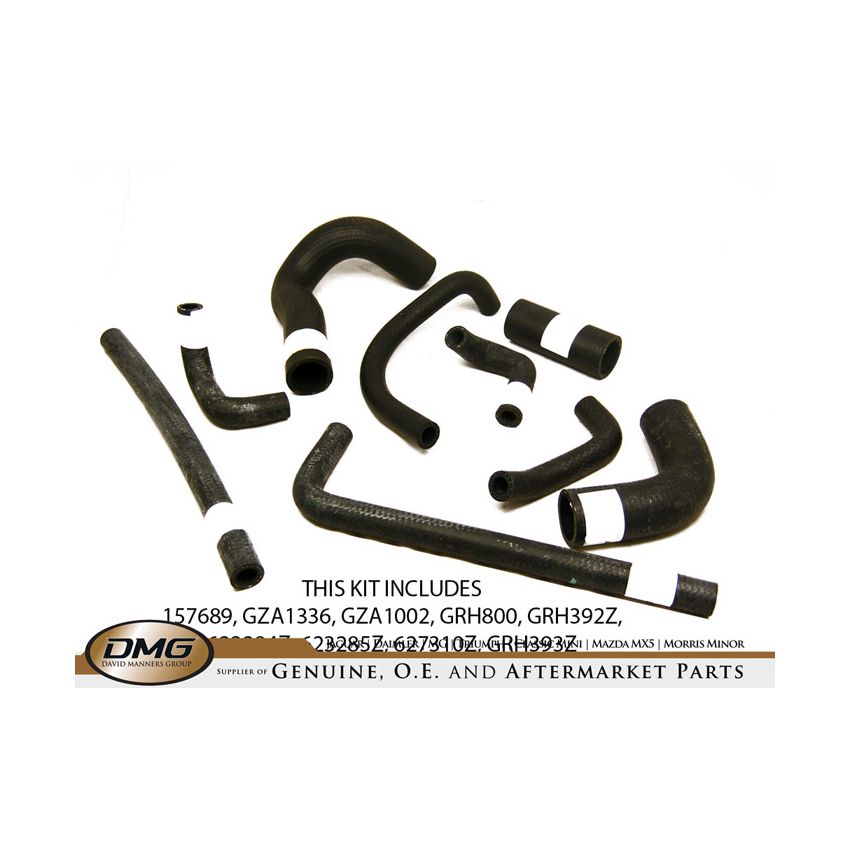 HOSE KIT:  TR6 75-76 CARB