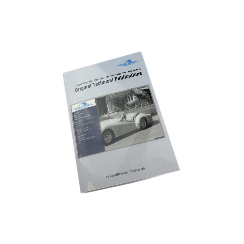 PARTS/TECH USB TR RANGE (TO:  VARIOUS, TR2, TR3, TR3A, TR4, TR4A, TR5,