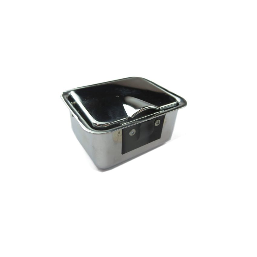 CHROME LID ASHTRAY LHD:  MGB 72-80