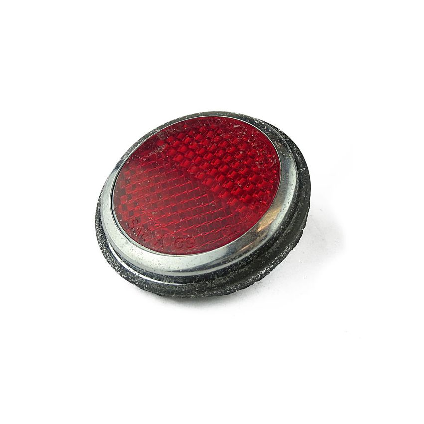 REFLECTOR, LATE 72MM (REAR RED TRAVELLER): MORRIS MINOR