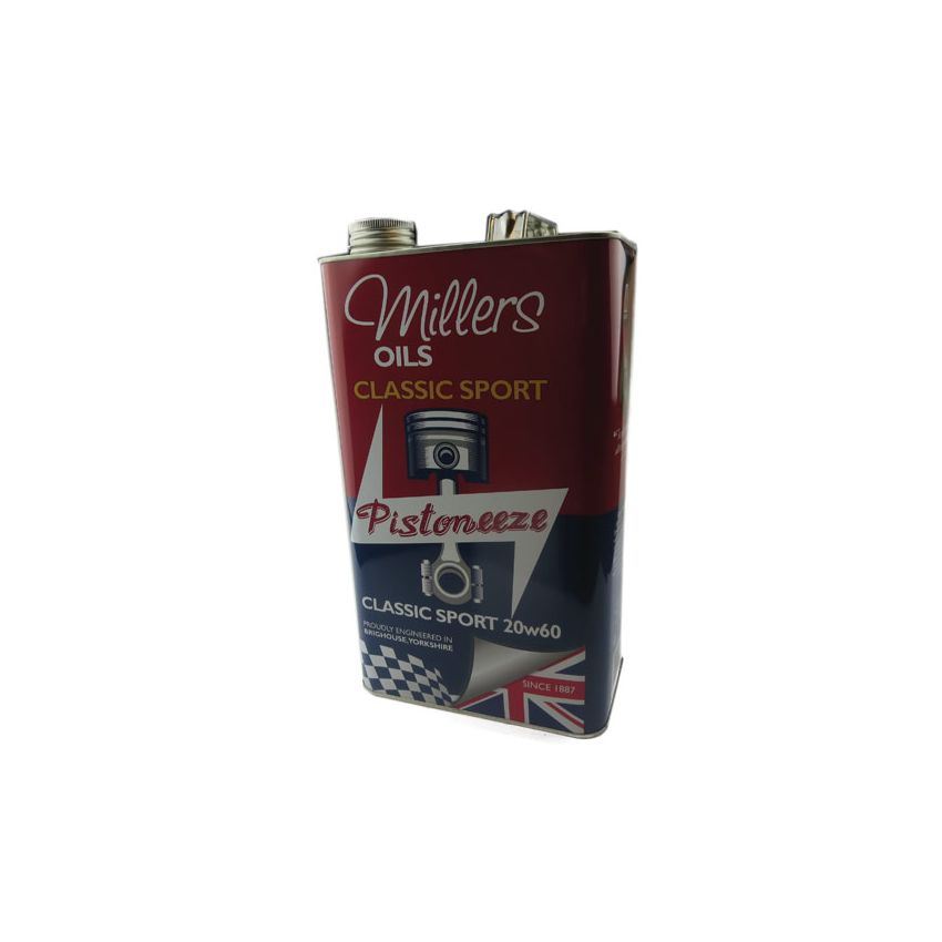 CLASSIC OIL 20W/60 5 LT SEMI SYNTHETIC: