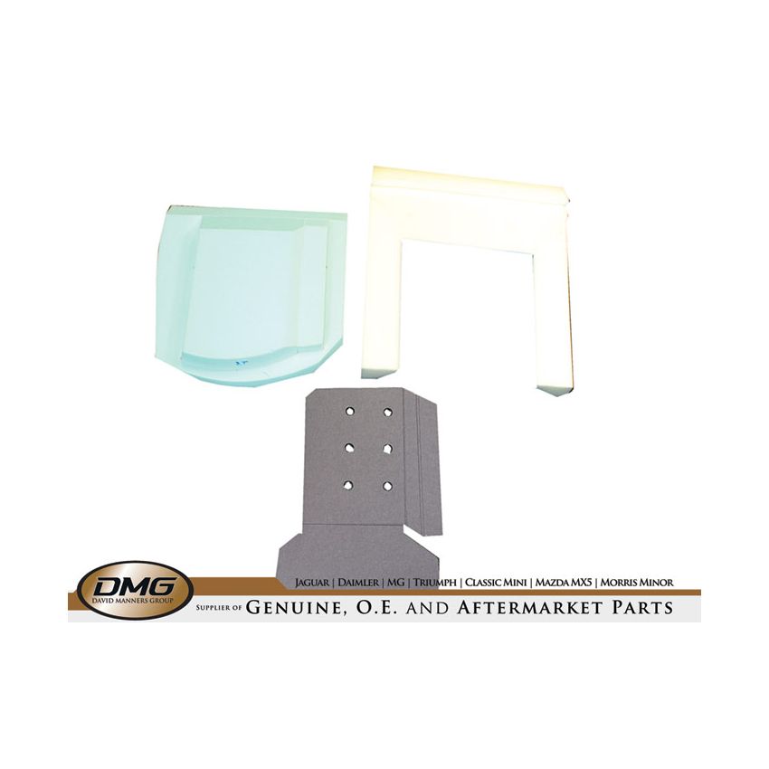 RH SEAT BASE FOAM (FOR RECLINING SEAT):  SPITFIRE MKIV-1500, GT6 MKIII