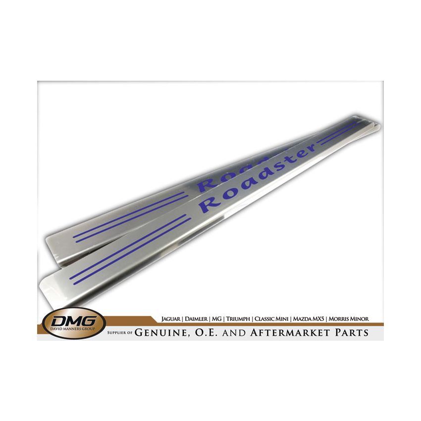 SILL PLATES S/S (BLUE):  MX5 MK1 (ROADSTER)