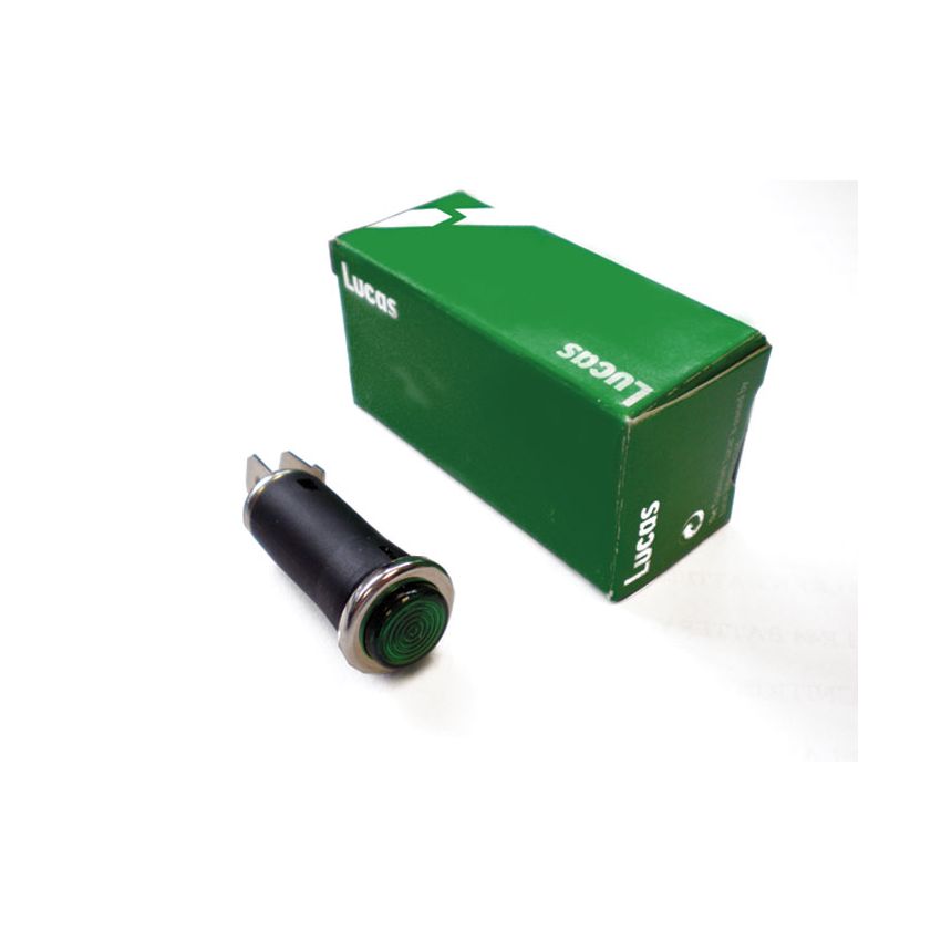 GREEN WARNING LAMP:  MGB