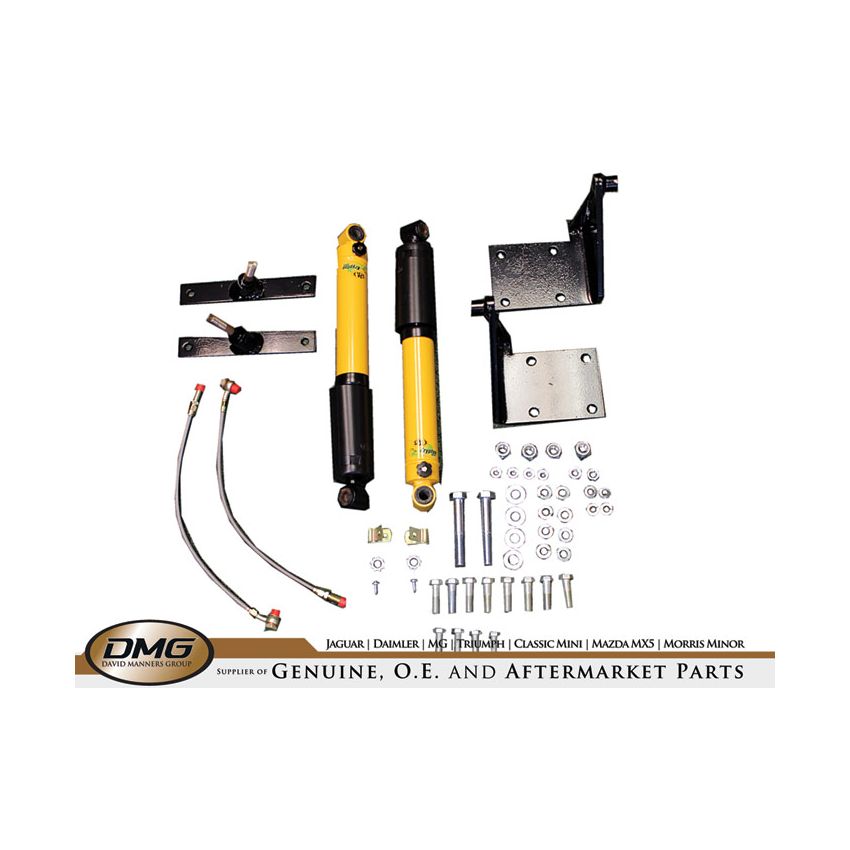 FRONT SHOCK CONVERSION KIT (SPAX):  MGB 62-80