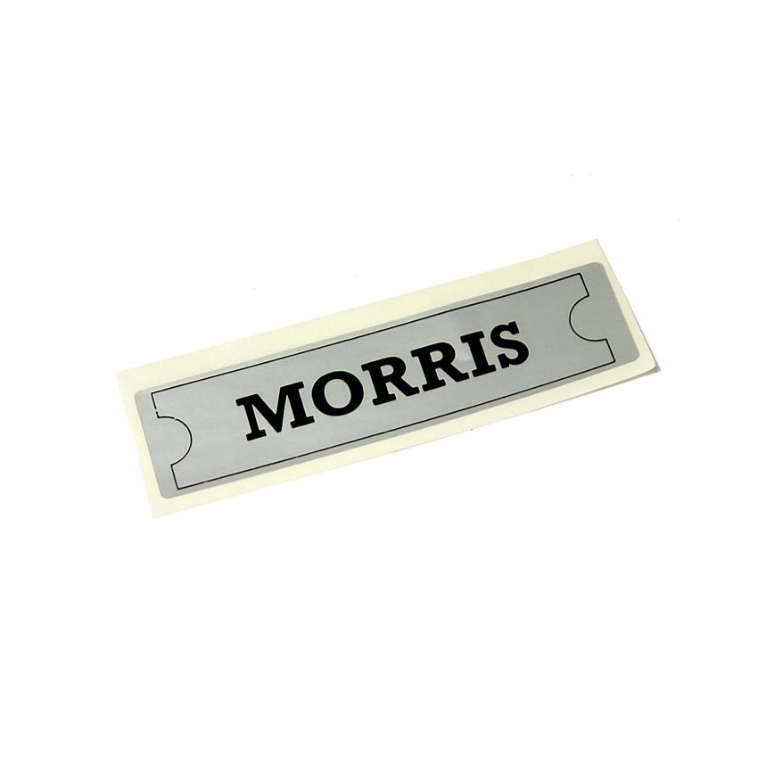 DECAL ROCKER COVER:  MORRIS MINOR