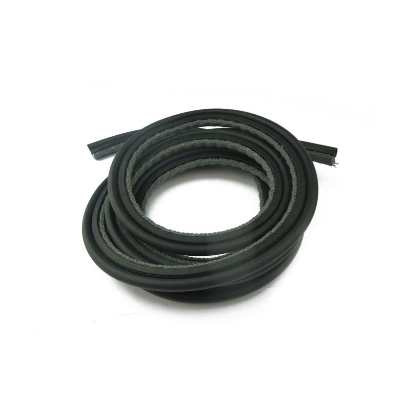 DRAUGHT EXCLUDER  (BLUE/GREY ORIG. FABRIC EDGE): MORRIS MINOR