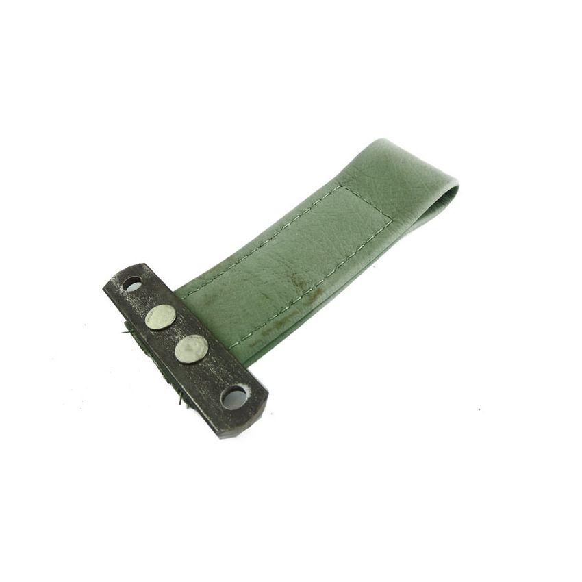 DOOR PULL LEATHER (PORC GREEN): MORRIS MINOR 53-71