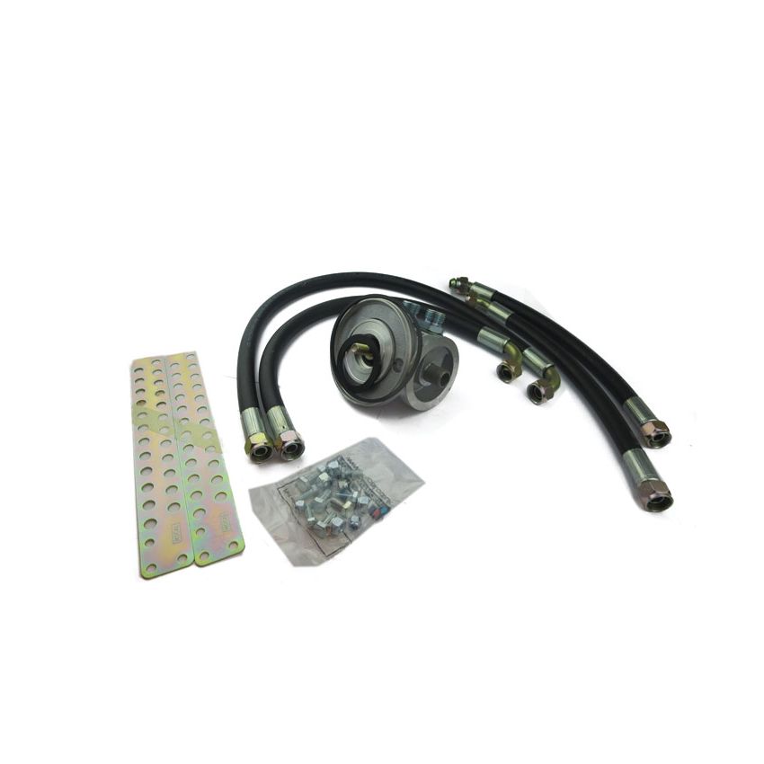 OIL COOLER KIT SPIN ON CONV:  TR5, TR6