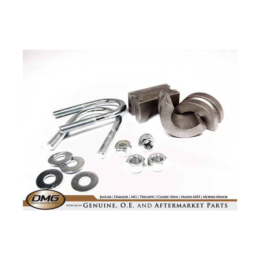 SOLID RACK MOUNT KIT:  TR4A, TR5, TR6, SPITFIRE, GT6