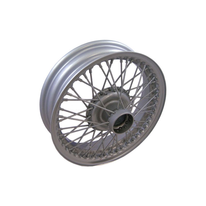 WIRE WHEEL-PAINTED:  MGA, TR2, TR3, TR4A