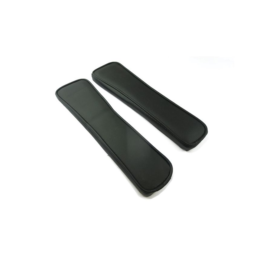 ARM REST VINYL BLACK WITHOUT HINGE:  MGB 71-80