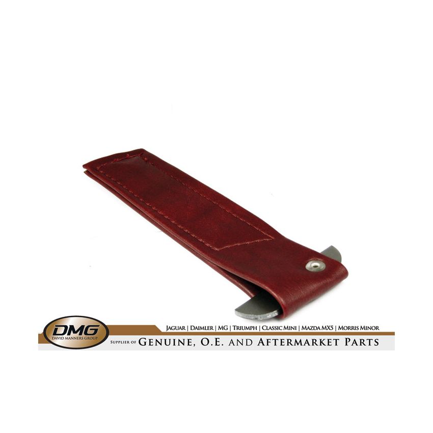 CHECK STRAP (RED):  MIDGET