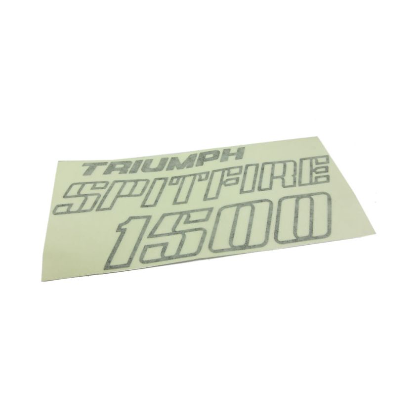 DECAL BLACK:  TRIUMPH, SPITFIRE 1500