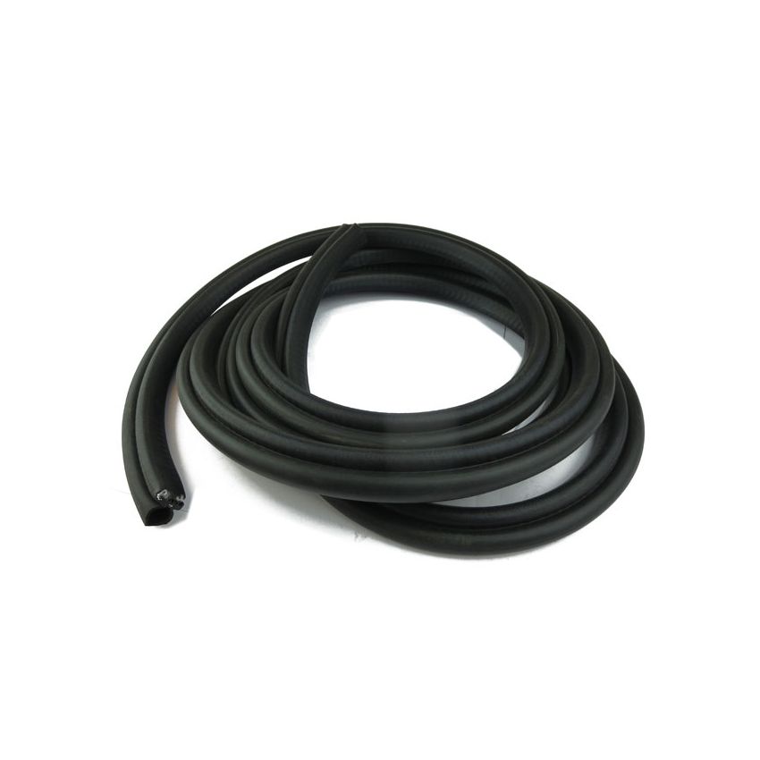 DOORSEAL BLACK / METRE CUT INTO 3.5 MTR: