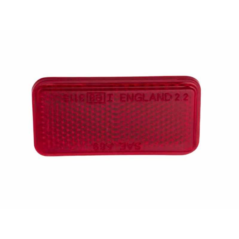 REFLECTOR LENS ONLY (RED) USA:  MGB, MGC 68-69, MM