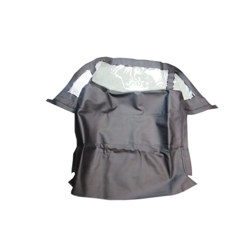 HOOD (BLACK VINYL) NO ZIP:  TR4A 65-67
