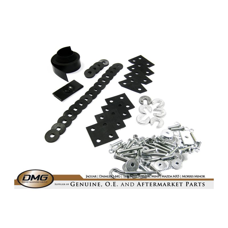 BODY MOUNTING KIT:  TR4A, TR5, TR250, TR6