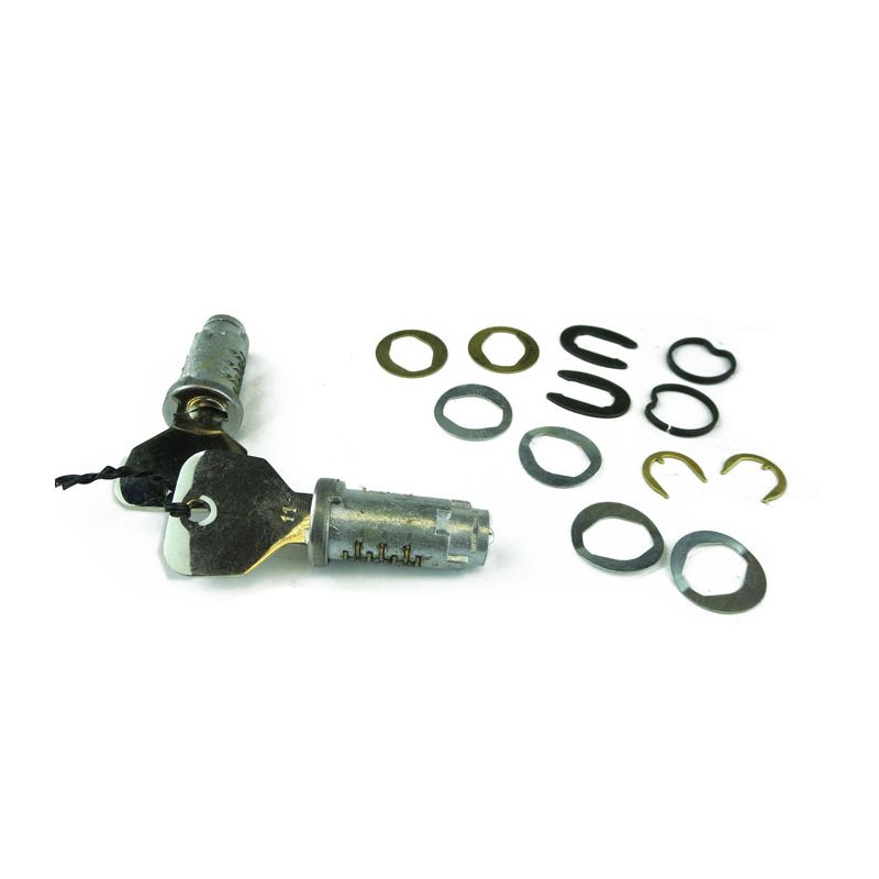 LOCK BARRELS PAIR:  TR7, TR8, SPITFIRE, STAG, GT6