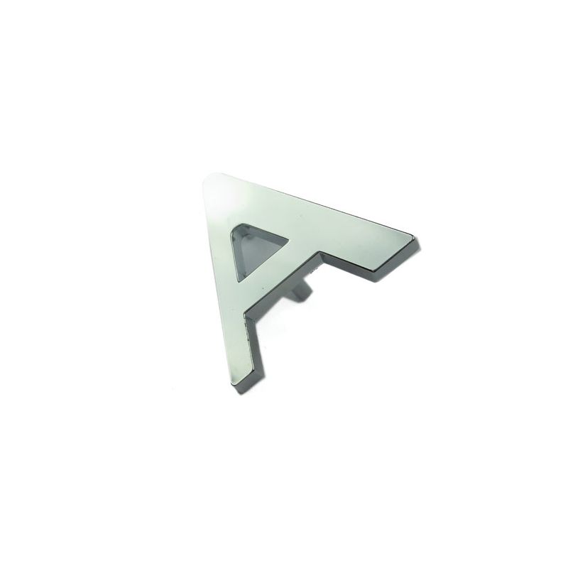 CHROME EMBLEM A:  TR4A 65-67, TR5, TR6