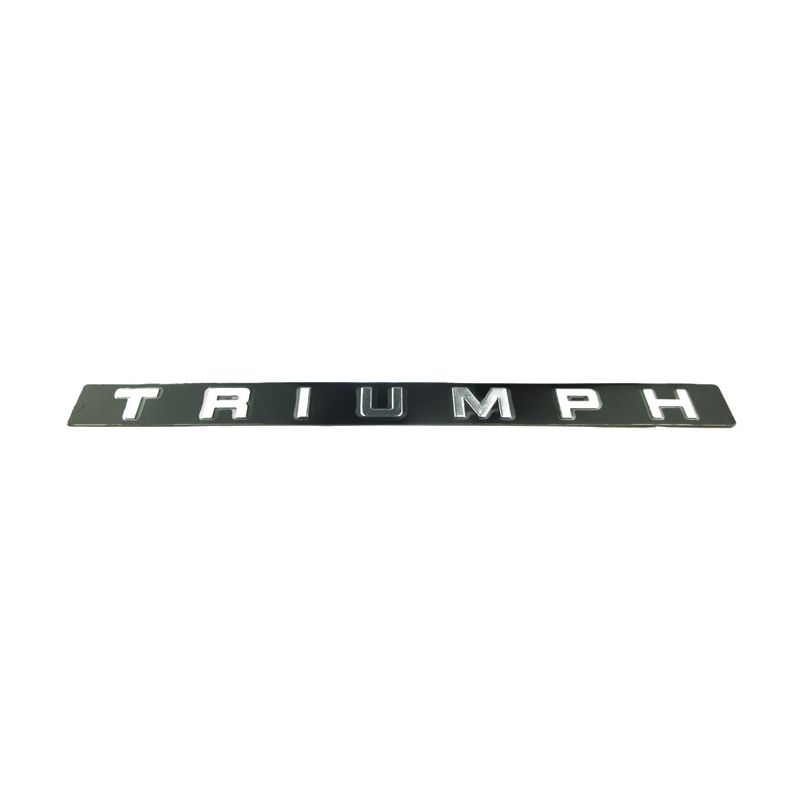 NAME PLATE (TRIUMPH):  TR6