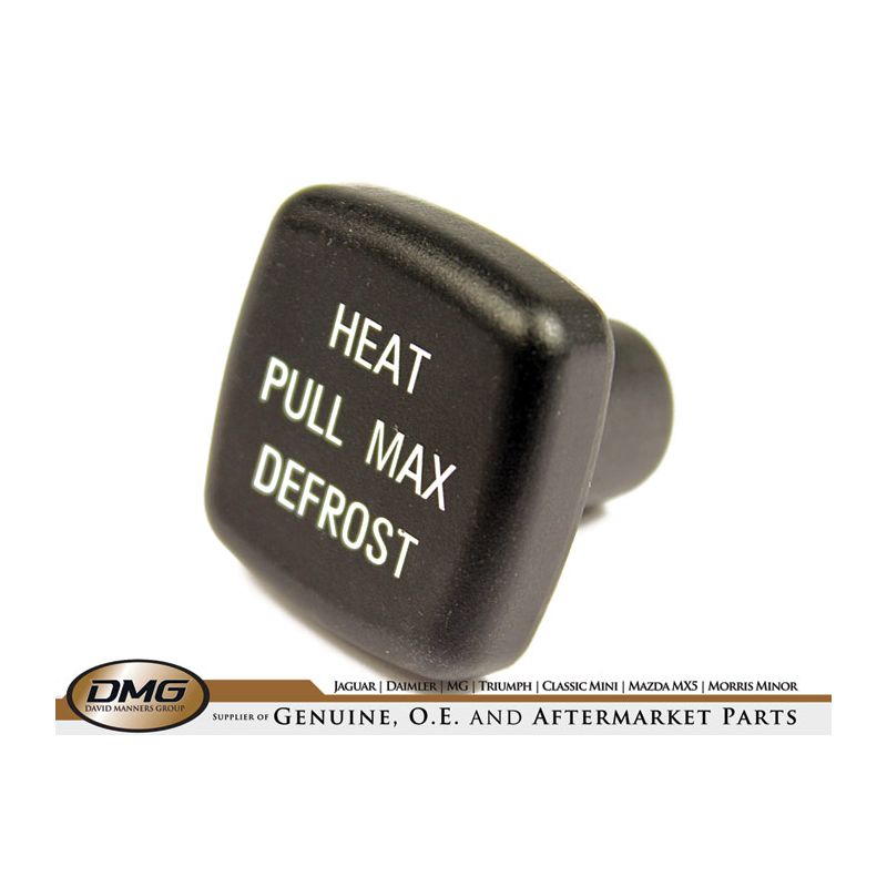 KNOB HEATER PUSH/PULL:  T2000, TR250, TR6