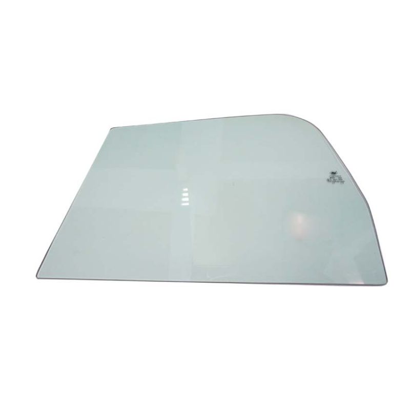 LH DOOR GLASS (GREEN):  MGB ROADSTER