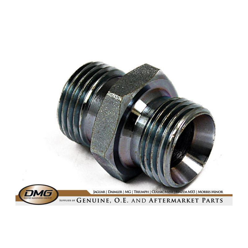 ADAPTOR 1/2 OIL PIPE:  MGB, MGC V8