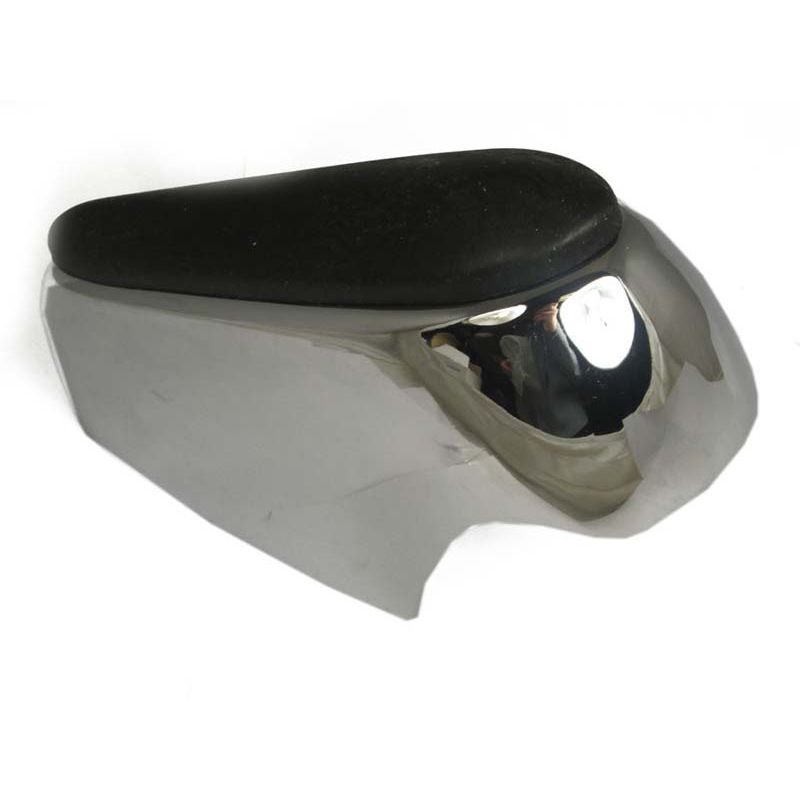 LH OVERRIDER (RUBBER-FACED):  MGB 70-74