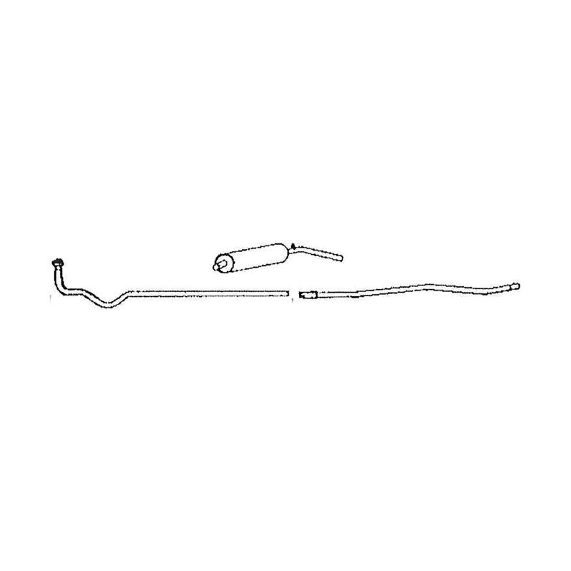 EXHAUST SYSTEM:  HERALD 1250 64>