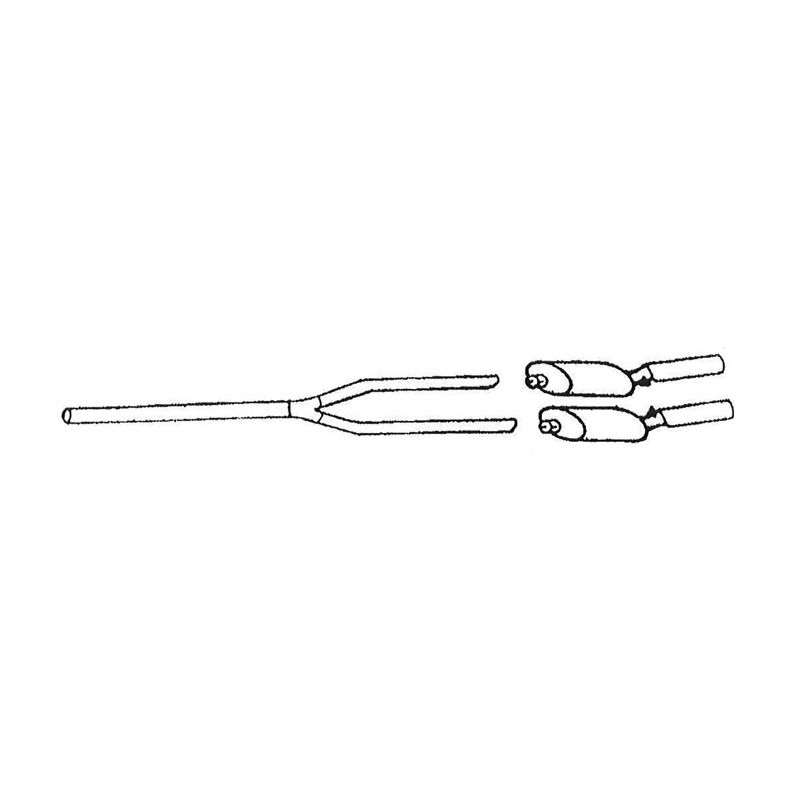 EXHAUST SYSTEM:  HERALD 1360