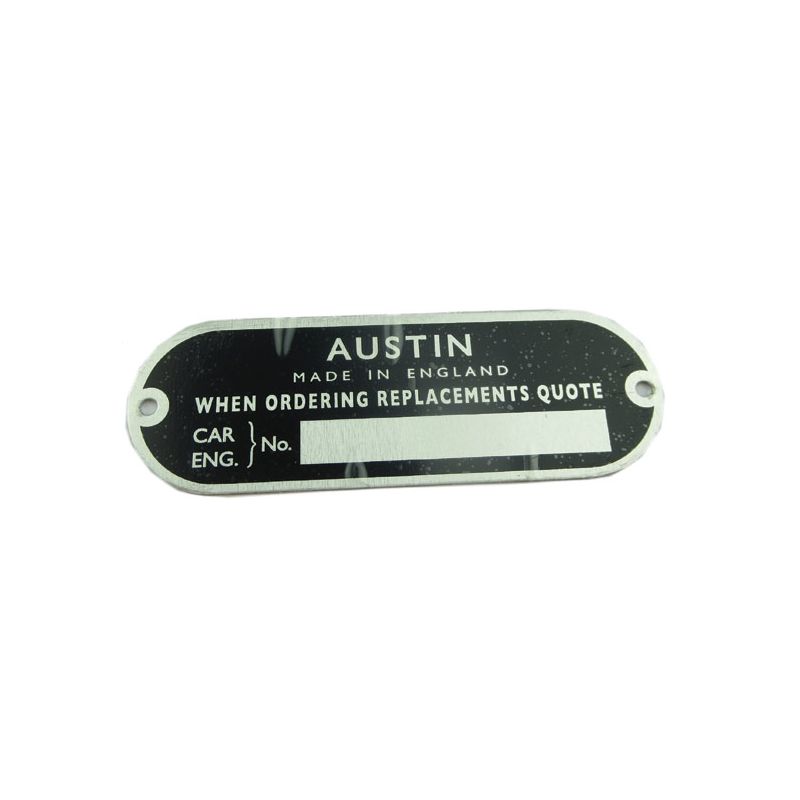 CHASSIS PLATE (AUSTIN):  AH
