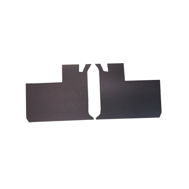 FOOTWELL LINER >70 & 76ON MGB BLACK: