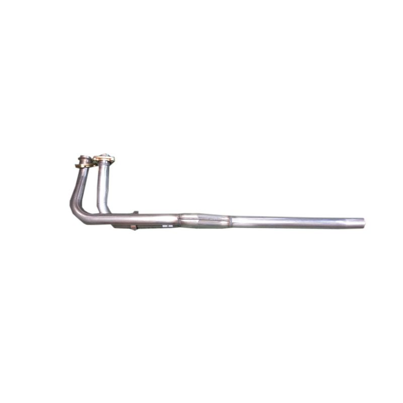 TWIN FRONT PIPES:  MGB 62-80