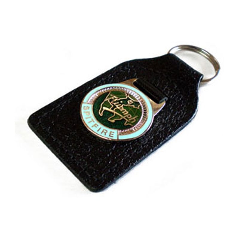 LEATHER KEYFOB:  SPITFIRE